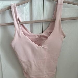 COPY - strawberry milkshake pink alight tank size 2!